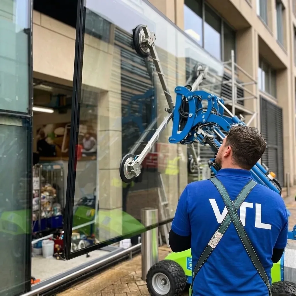 Vitrine de commerce à Saint-Denis